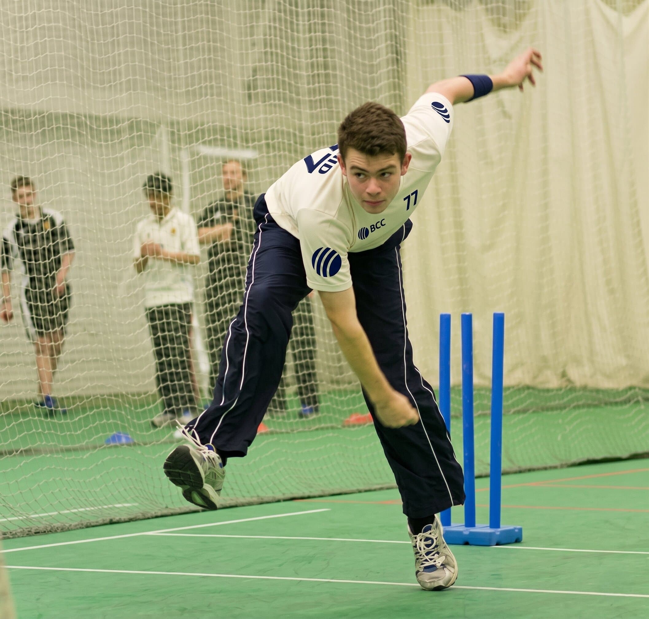 Indoor cricket nets at Brisbane Cricket Centre